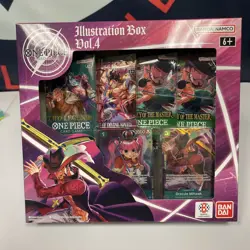 2025 One Piece Card Game Illustration Box Vol 4 Bandai - Image 1