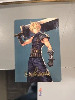 Magic The Gathering: Cloud, Ex-SOLDIER Art Card (Gold-Stamped Signature) - Image 1