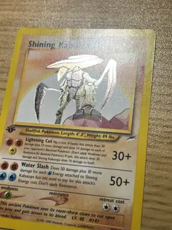 Pokemon Card Shining Kabutops (2002) Neo Destiny 1st Edition 108/105 MP - Image 2