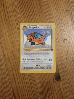 Pokemon TCG Dragonite 5 Black Star Promo Card Movie Promo - Image 1