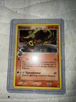 Ungraded Near Mint Rayquaza δ 2006 EX Holon Phantoms 26/110 Pokemon Card - Image 1