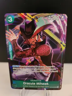 One Piece: Dracule Mihawk (Illustration Box Vol.4) ST12-003 Promo Card NM - Image 1