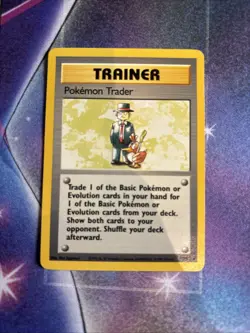(VP) Pokemon Trader 77/102 Base Set Pokemon Card Regular Rare LP - Image 1