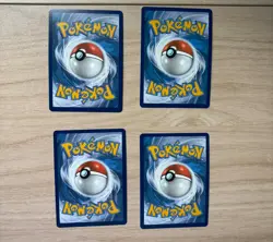 Pikachu v Union Holo Complete Set of 4 Cards NM Condition - Image 2