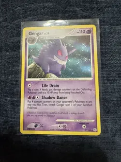 Pokemon Gengar TCG 27/130 Diamond and Pearl Base Non-Holo Rare Card - Image 1