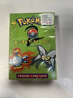 1998 Pokemon Lightning Bug Trading Card Game Sealed - Image 1