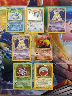 Vintage Pokemon Card Lot WOTC Holo Lugia Blastoise Alakazam Flareon Raichu - Image 1