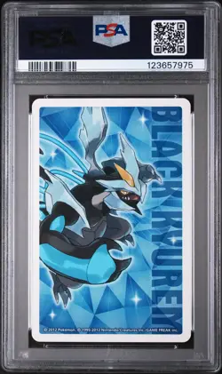 2012 POKEMON BLACK 2 PLAYING CARDS JACK OF CLUBS TYRANITAR PSA 9 - Image 2