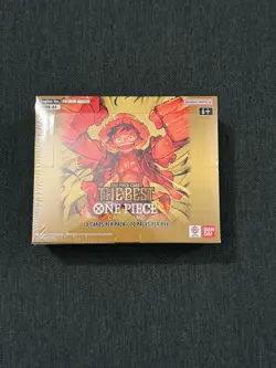One Piece The Best Booster Box PRB-01 Sealed New 100% Mint Rare Holo Packs Card - Image 1