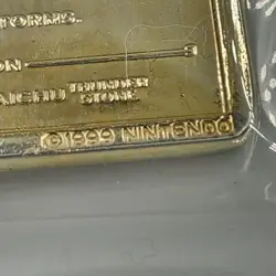 PIKACHU 23 Karat Gold Plated Trading Card - Burger King 1999 Promo - Image 3