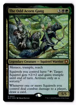 The Odd Acorn Gang 7 Commander: Bloomburrow Foil NM - Image 1