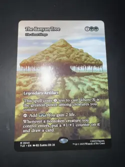 MTG - The Banyan Tree/The Great Henge - Avatar The Last Airbender - NM English - Image 1