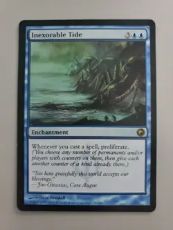 MTG Inexorable Tide Scars of Mirrodin Regular Rare LP - Image 1