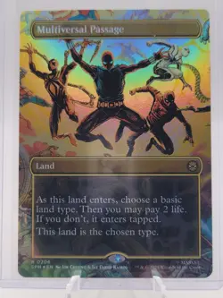 Multiversal Passage Borderless Foil - SPM 0206 - NM - MTG Magic - Image 1