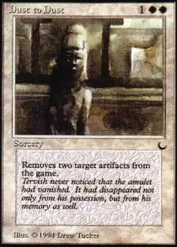 1x Dust to Dust Moderate Play MTG Magic - Kid Icarus - - Image 1