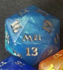 OVERSIZED D20 SPINDOWN Die Lot of 6 Magic the Gathering MTG - Image 2