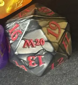 OVERSIZED D20 SPINDOWN Die Lot of 6 Magic the Gathering MTG - Image 5