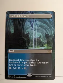 MTG - Darkslick Shores - R - ONE - Borderless - 372 - Image 1