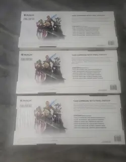 3x Magic The Gathering FINAL FANTASY Commander Kit - COSTCO BUNDLE - Image 2
