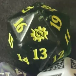 OVERSIZED D20 SPINDOWN Die Lot of 6 Magic the Gathering MTG - Image 2