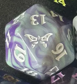 OVERSIZED D20 SPINDOWN Die Lot of 6 Magic the Gathering MTG - Image 3