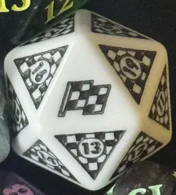 OVERSIZED D20 SPINDOWN Die Lot of 6 Magic the Gathering MTG - Image 4