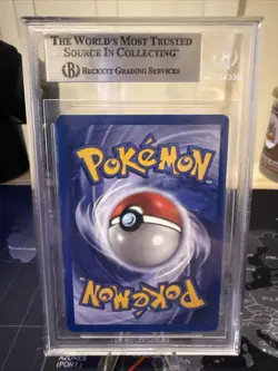 Meowth #56/64 1st Edition Jungle Pokemon NM GRADED BGS 9 - Image 2