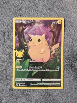 Pikachu 005/025 Celebrations: Classic Collection 25th Pokemon TCG NMT - Image 1