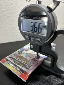 Pokemon Prismatic Evolutions Booster Pack Sealed 22.72g 3.66mm - Image 3
