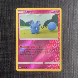 NM-Mint Azurill - 146/236 - Common - Reverse Holo Pokemon Cosmic Eclipse - Image 1