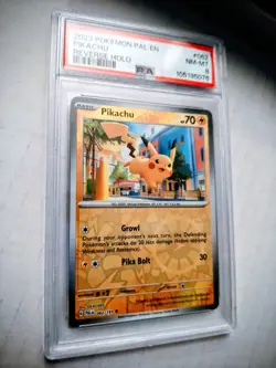 Pokemon Pikachu PSA Graded #8 - (Reverse Holo) Card# 062/193 - Image 2