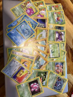 Vintage Pokemon Card Lot WOTC | Pikachu, Squirtle, Charmander, Dark Vaporeon Etc - Image 4