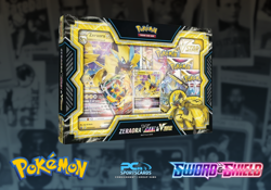 Pokemon Sword & Shield Zeraora Vman & Vstar Battle Box Factory Sealed WPP21 - Image 1