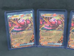 3 2025 POKEMON PHANTASMAL FLAMES ORICORIO EX 018/094 DOUBLE RARE LOT AW3 - Image 2