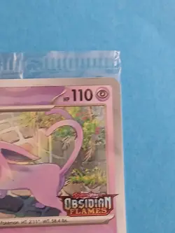Espeon Pokemon Scarlet & Violet Black Star 086/197 Best Buy Promo Reverse Holo - Image 3