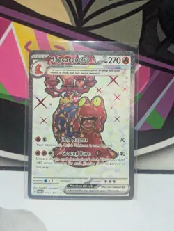 Magcargo ex 191/167 Twilight Masquerade Full Art Ultra Rare Pokemon TCG Card NM - Image 1
