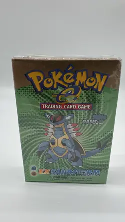 Pokemon TCG EX Sandstorm Oasis Theme Deck Box SEALED NEW - Image 1