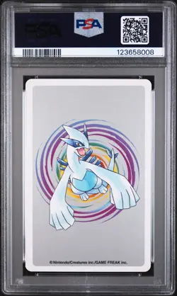 2000 POKEMON SILVER VERSION PLAYING CARDS 3 OF DIAMONDS #176 TOGETIC PSA 9 - Image 2