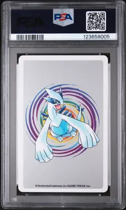 2000 POKEMON SILVER VERSION PLAYING CARDS KING OF DIAMONDS #181 AMPHAROS PSA 9 - Image 2