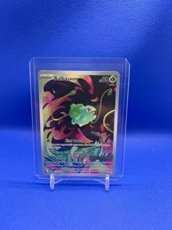 Bulbasaur 133/132 Illustration Rare STAMPED Promo Mega Evolution Pokemon Card - Image 1