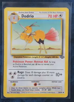 Jungle Pokemon Cards Pokemon TCG 1999 Base Set WOTC Cards Singles - Image 4