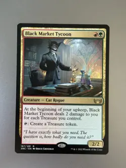 Black Market Tycoon Streets of New Capenna RARE NM/M MTG Magic The Gathering - Image 1