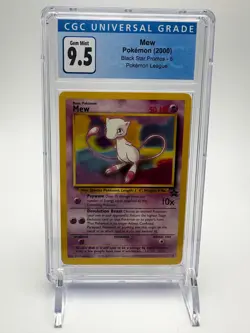 2000 Pokemon League Black Star Promo Mew CGC 9.5 Gem Mint 4080677262 - Image 1