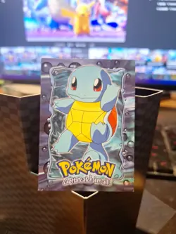 Pokemon Card Squirtle #07 E7 OF 12 Topps Blue Movie Card Stage 1 - Image 1