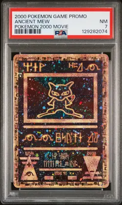 2000 POKEMON GAME MOVIE POKEMON 2000 MOVIE ANCIENT MEW PSA 7 - Image 1