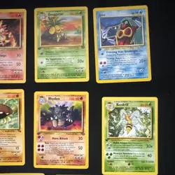 Pokemon Card Lot - 11 Jungle Fossil 1st Edition Cards ENG | ITALIAN | SPANISH MP - Image 4