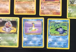 Pokemon Card Lot - 11 Jungle Fossil 1st Edition Cards ENG | ITALIAN | SPANISH MP - Image 5