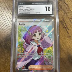 Pokemon - CGC 10 - Lacey 166/142 - Stellar Crown Full Art Secret Rare - Image 3