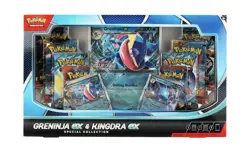 Pokemon TCG Greninja ex & Kingdra ex Special Collection (Ready To Ship) - Image 1