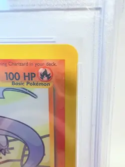 2002 POKEMON NEO DESTINY #107 SHINING CHARIZARD PSA 8 Super Clean - Image 5